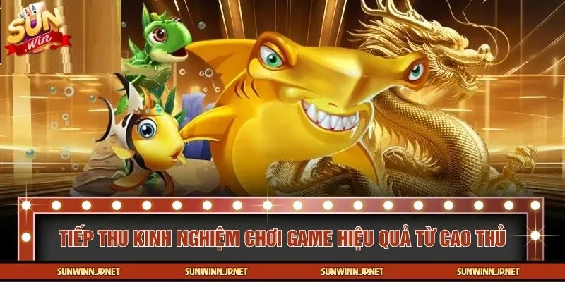 Tiếp thu kinh nghiệm chơi game hiệu quả từ cao thủ