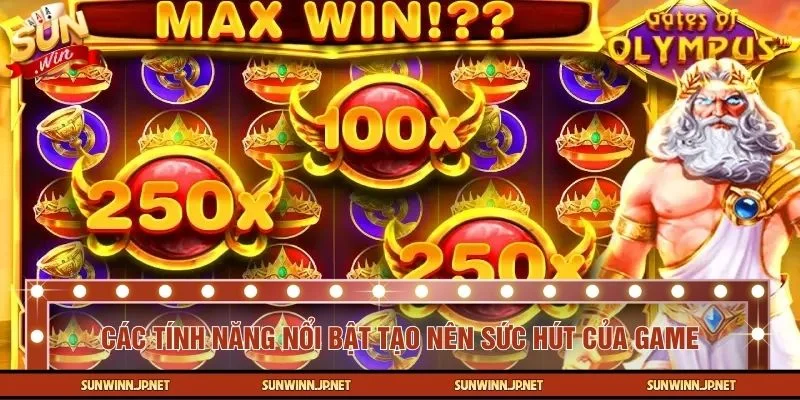 Hệ thống tính năng độc đáo tạo dấu ấn cho Gates of Olympus